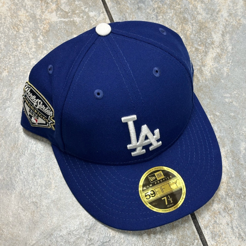 Los Angeles Dodgers 2025 World Series New Era Fitted 7 1/2